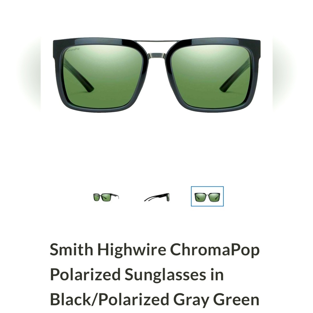 Smith Optics Highwire ChromaPop Polarized Sunglasses UNISEX